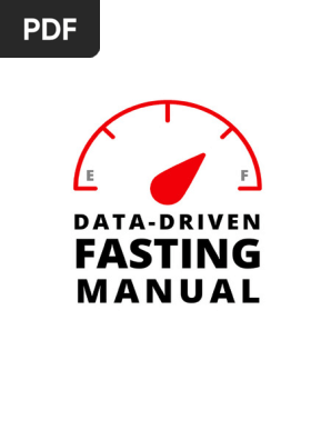 Data Driven Fasting Manual