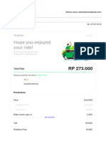 Your Grab E-Receipt