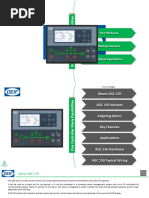 AGC 150 Controller Data Sheet | PDF | Mains Electricity | Power Inverter