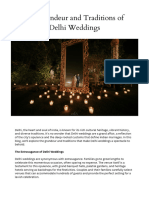 The Grandeur and Traditions of Delhi Weddings