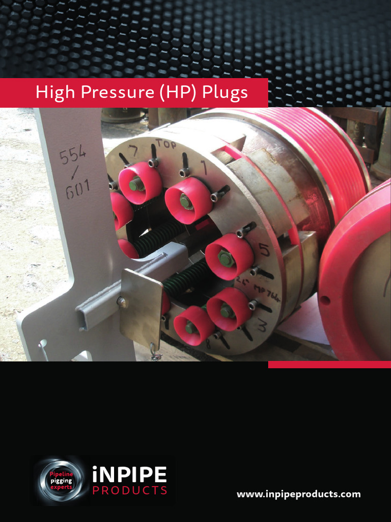 iNPIPE PRODUCTS™ High Pressure Plug | PDF | Pipe (Fluid Conveyance ...