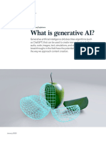 What Is Generative Ai