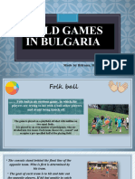 Child Games in Bulgaria