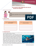 FICHA DE APRENDIZAJE N°5 - 2do Grado - CT-EDA VI