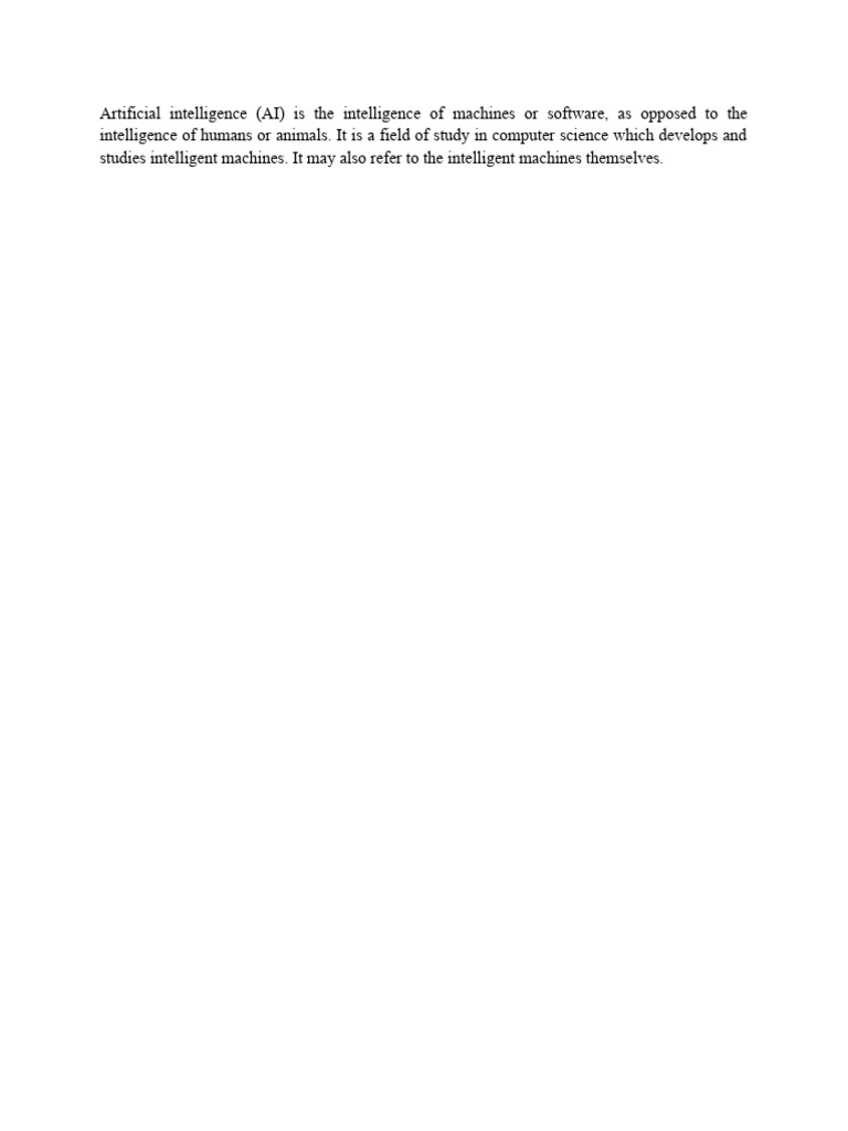 AI Notes | PDF
