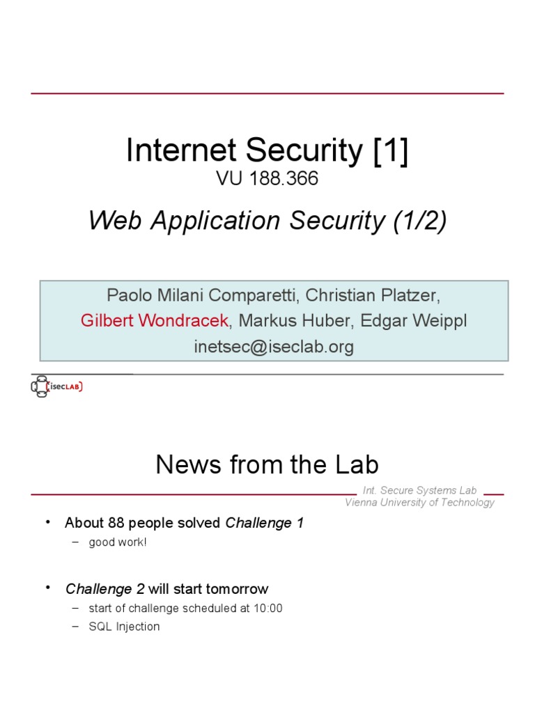 Internet Security | PDF | Hypertext Transfer Protocol | Web Server