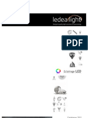 Catalogue LED - Ledea Light - 2011, PDF, Diode électroluminescente