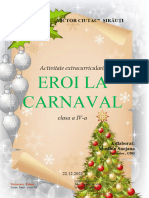 Eroi La Carnaval - Clasa4