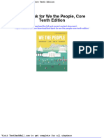 Test Bank For We The People Core Tenth Edition