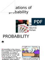 Applications of Probability