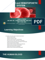 Week 14 Blood and Hematopoeitic System