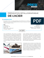 Preparation Metallographique Acier