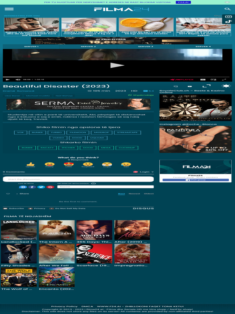 Beautiful Disaster (2023) - Filma24.at Filma Dhe Seriale Me Titra Shqip ...