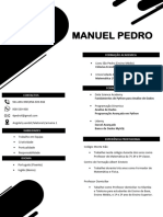 Manuel Pedro: Formação Academica