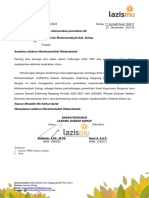 Permohonan Rekomendasi SK Lazismu Sidrap'