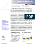 Fitch US HY 2013 Outlook