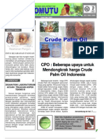 CPO: Beberapa Upaya Untuk Mendongkrak Harga Crude Palm Oil Indonesia