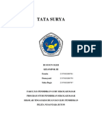 Makalah Tata Surya Stikp PGSD