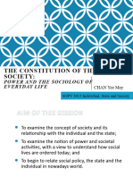 Lecture 1 The Constitution of The Society