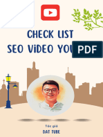 Checklist SEO Video Youtube
