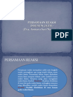 Persamaan Reaksi