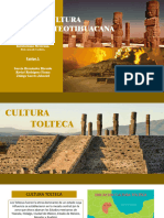 Cultura Tolteca - Teotihuacana Arquitectura de Interiores