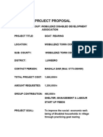 Project Proposal Wobulenzi Disabled
