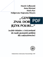 Gdybym Znaå Dobrze Jä Zyk Polski (Warszawa, 1997)