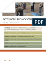 Extensión y Promoción Pecuaria - Unidad I