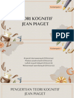 Teori Kognitif Jean Piaget