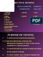 Destructive Testing