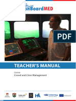 Teachers Manual - Crowd and Crisis Management