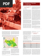 South Sudan Infrastructure Action Plan - A Program For Sustained Strong Economic Growth - Chapter 6 - Development of Agriculture in South Sudan