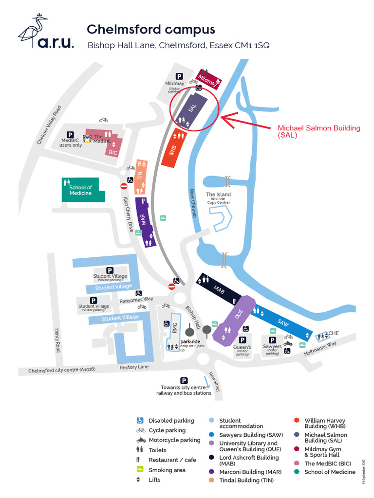ARU Chelmsford Campus Map and Parking | PDF