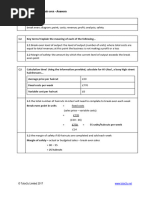 1.3.2 Break Even - Answers