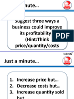 1.3.2 Business Revenues, Costs and Profits V