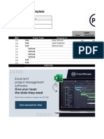 Free Budget Template ProjectManager WLNK