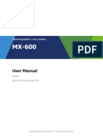 (MX-600) User Manual Ver 3.0.1