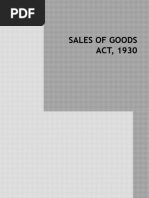 Sales of Goods Act, 1930