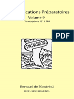 Communications Préparatoires Vol. 9 - 161 À 180