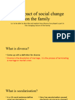 The Impact of Social Change On The Family 3
