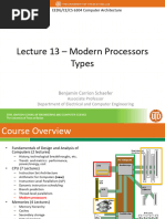 EE6304 Lecture13 Processors