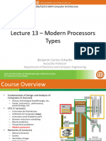 EE6304 Lecture13 Processors