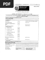 Gauteng Operating License Application Form | PDF | Identity Document ...