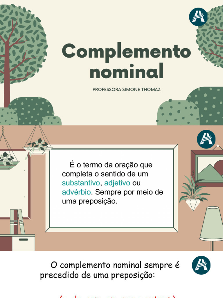 Complemento nominal pdf