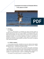 Censo de Águia-Pesqueira Invernante Na Península Ibérica - Documento de Apoio