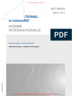 Sound Level IEC - 60942 - 2017 - EN - FR PDF