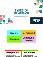 Types of Sentence