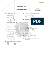 Complex Number - DPP 05 (Of Lec 06)