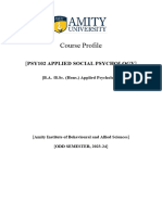 SessionPlans - ad83fPSY-102 Applied Social Psychology